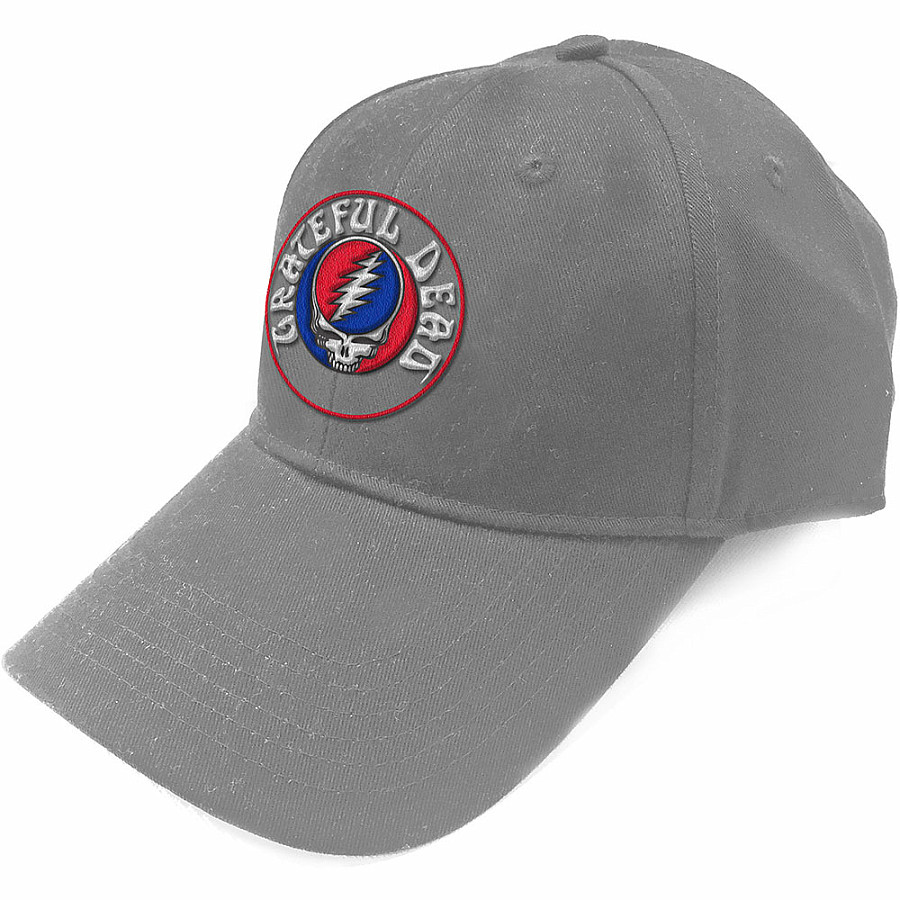 Grateful Dead kšiltovka, Steal Your Face Logo Grey