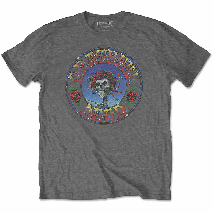 Grateful Dead tričko, Bertha Circle Vintage Wash, pánské, velikost S