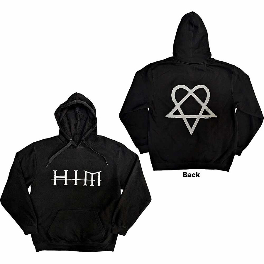 HIM mikina, Logo BP Black, pánská, velikost S