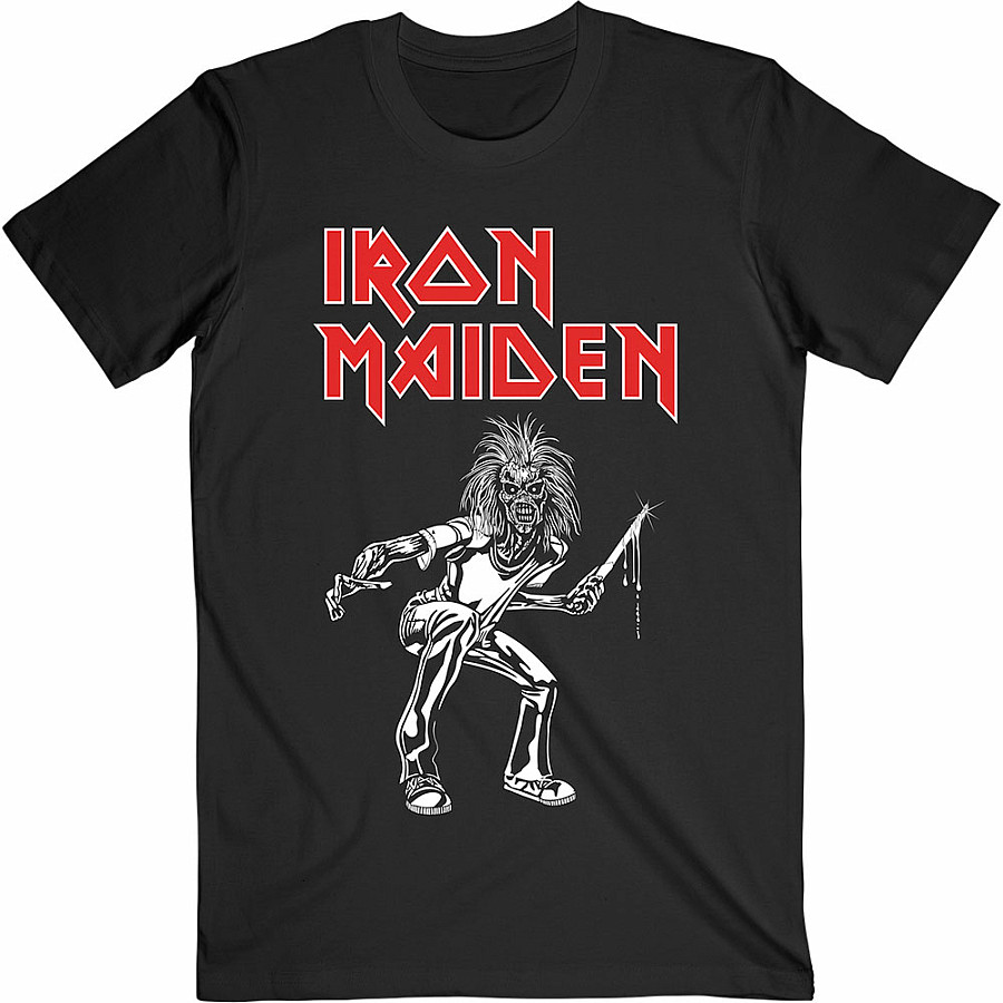 Iron Maiden tričko, Autumn Tour 1980 BP Black, pánské, velikost XXL