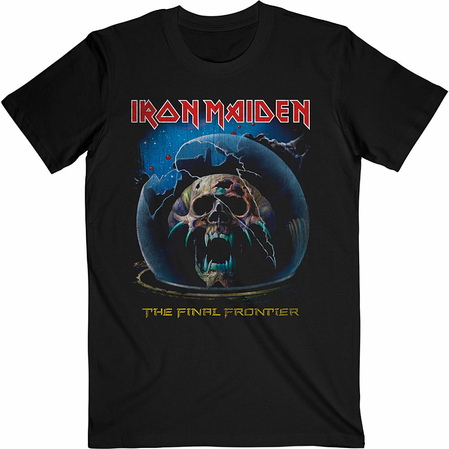 Iron Maiden tričko, Astro Dead V.1. Black, pánské, velikost L