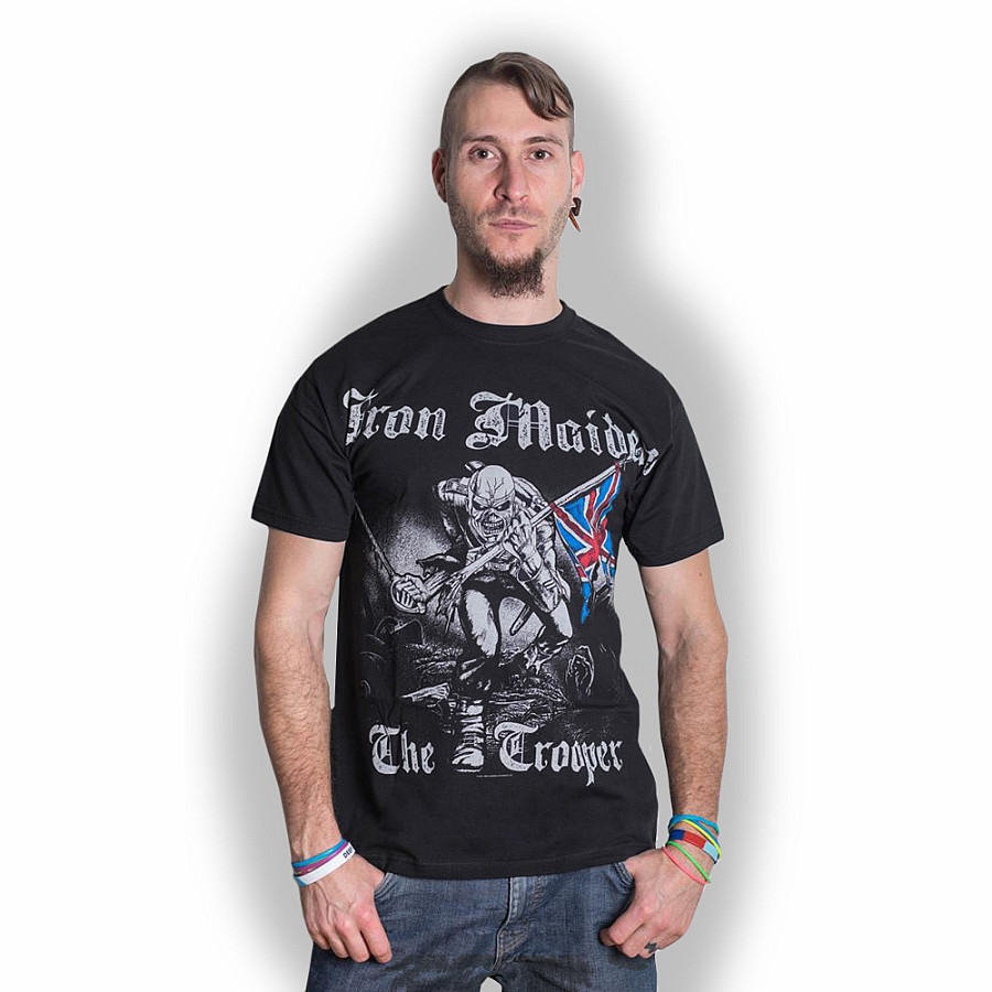 Iron Maiden tričko, Sketched Trooper, pánské, velikost L