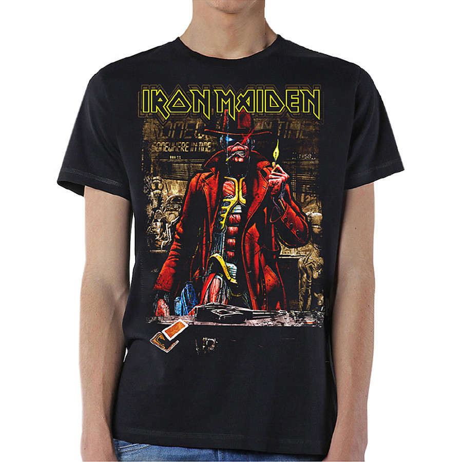 Iron Maiden tričko, Stranger Sepia, pánské, velikost M