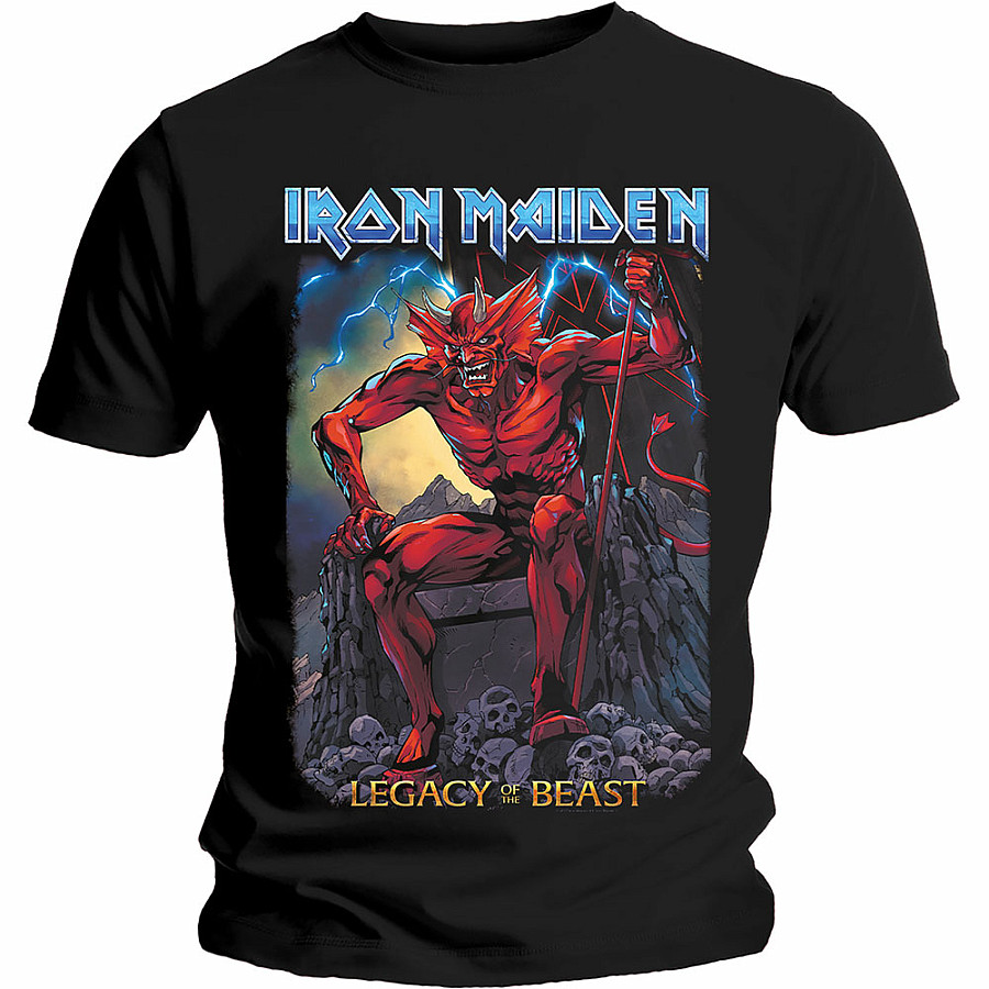 Iron Maiden tričko, Legacy Of The Beast 2 Devil, pánské, velikost M