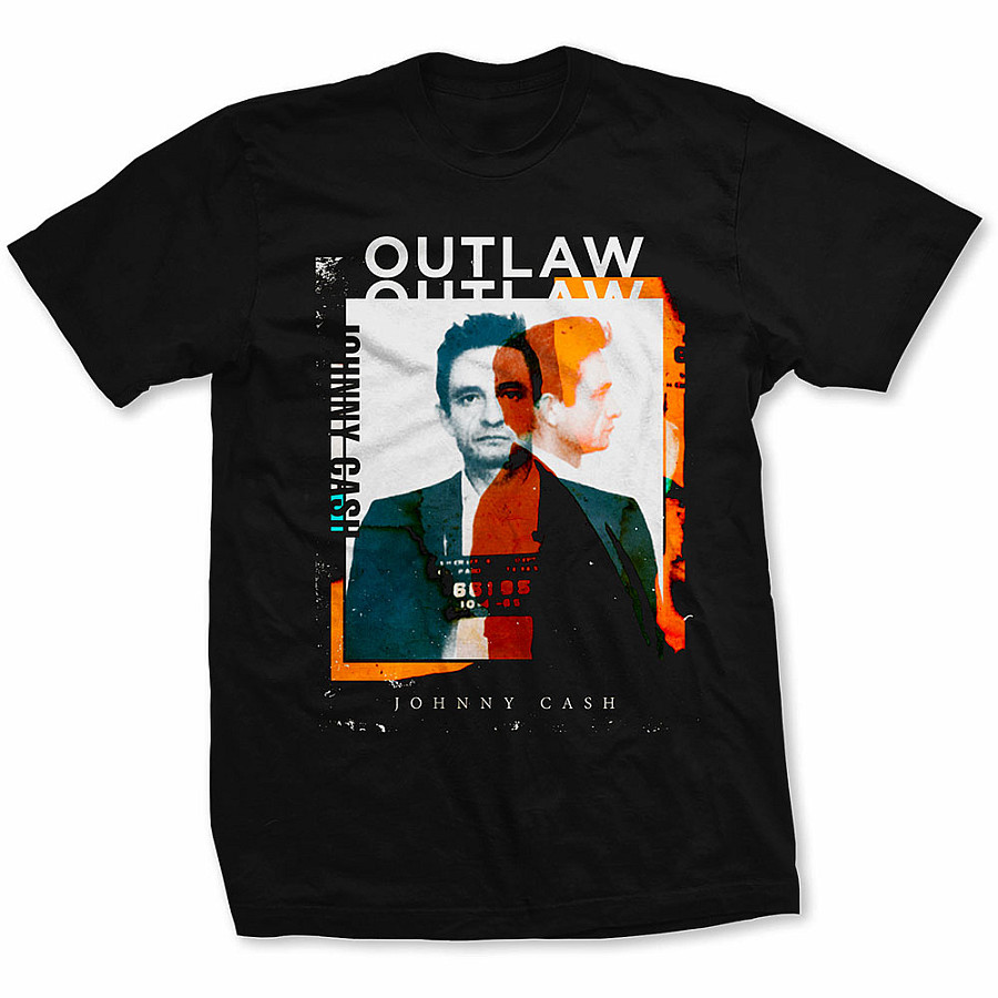 Johnny Cash tričko, Outlaw Photo, pánské, velikost S
