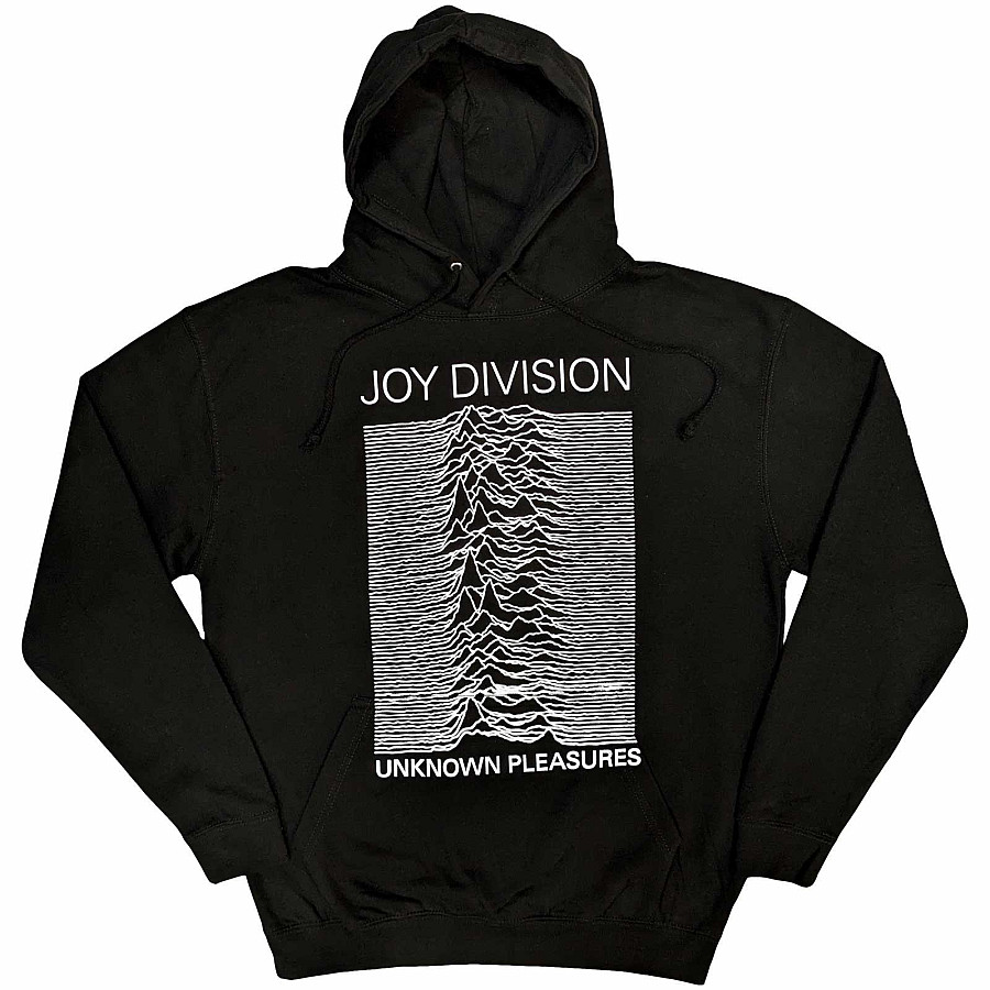 Joy Division mikina, Unknown Pleasures FP Black, pánská, velikost L