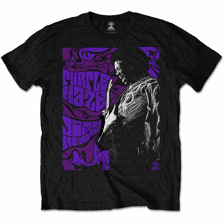 Jimi Hendrix tričko, Purple Haze, pánské, velikost XXL