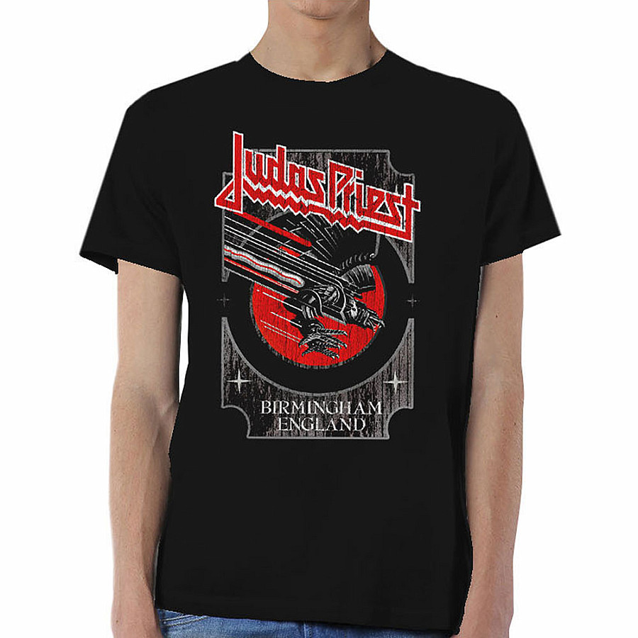 Judas Priest tričko, Silver And Red Vengeance, pánské, velikost S