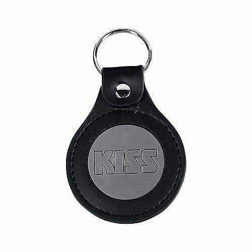 KISS klíčenka, Logo Leather Fob