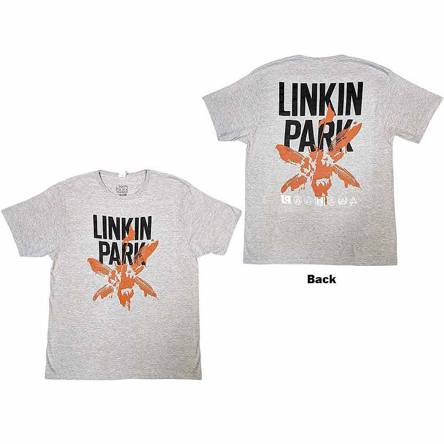 Linkin Park tričko, Soldier Icons BP Grey, pánské, velikost XL