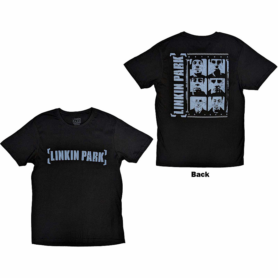 Linkin Park tričko, Meteora Portraits BP Black, pánské, velikost XXL