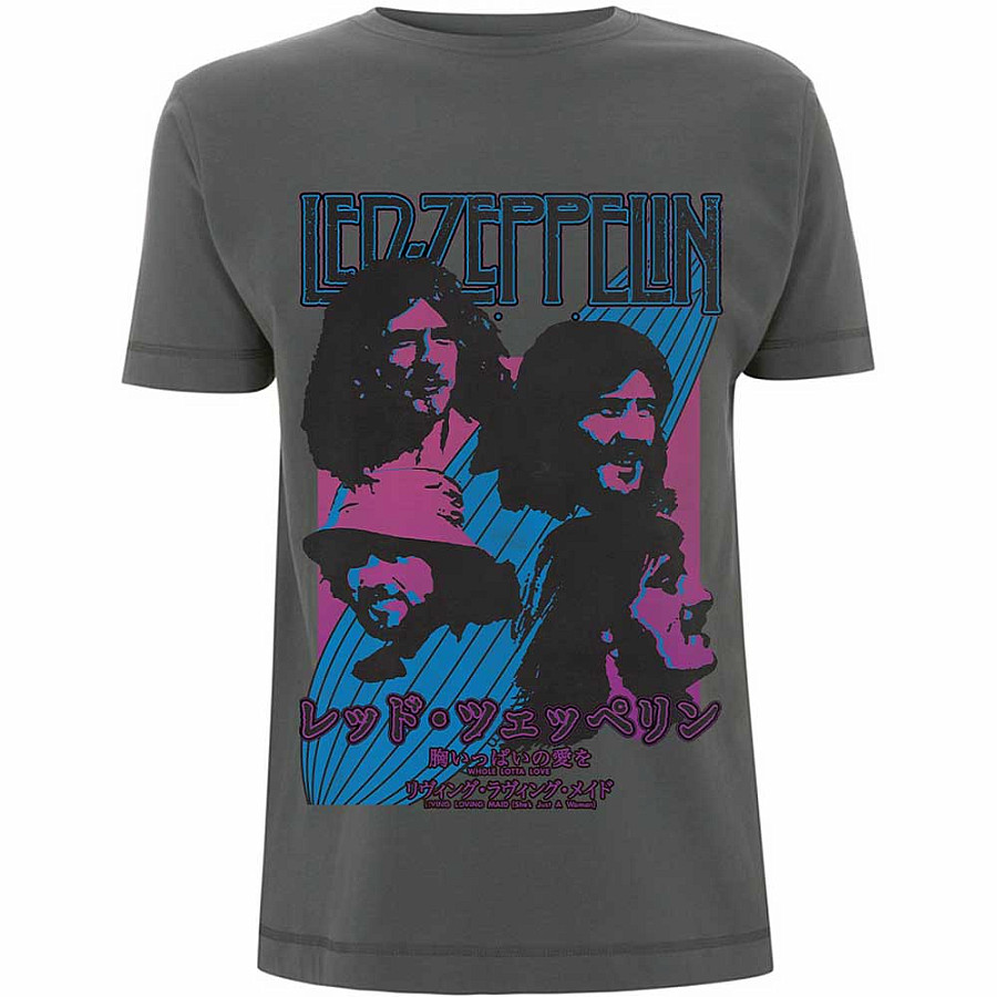 Led Zeppelin tričko, Japanese Blimp Grey, pánské, velikost S