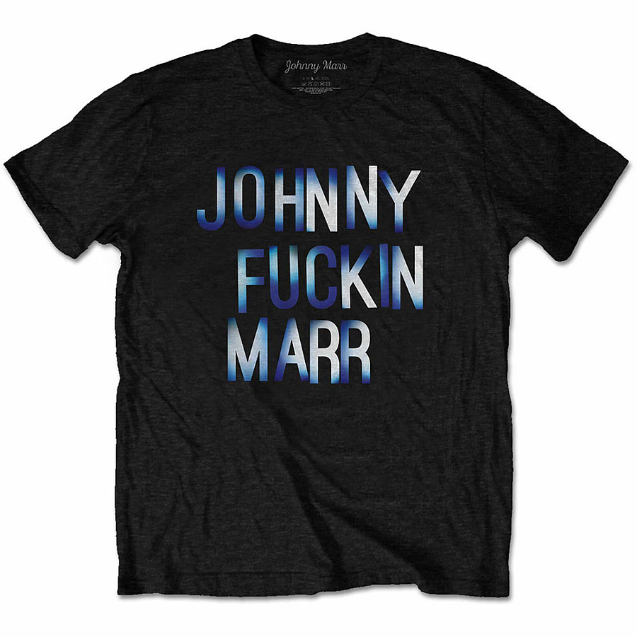 Johnny Marr tričko, JFM Black, pánské, velikost S
