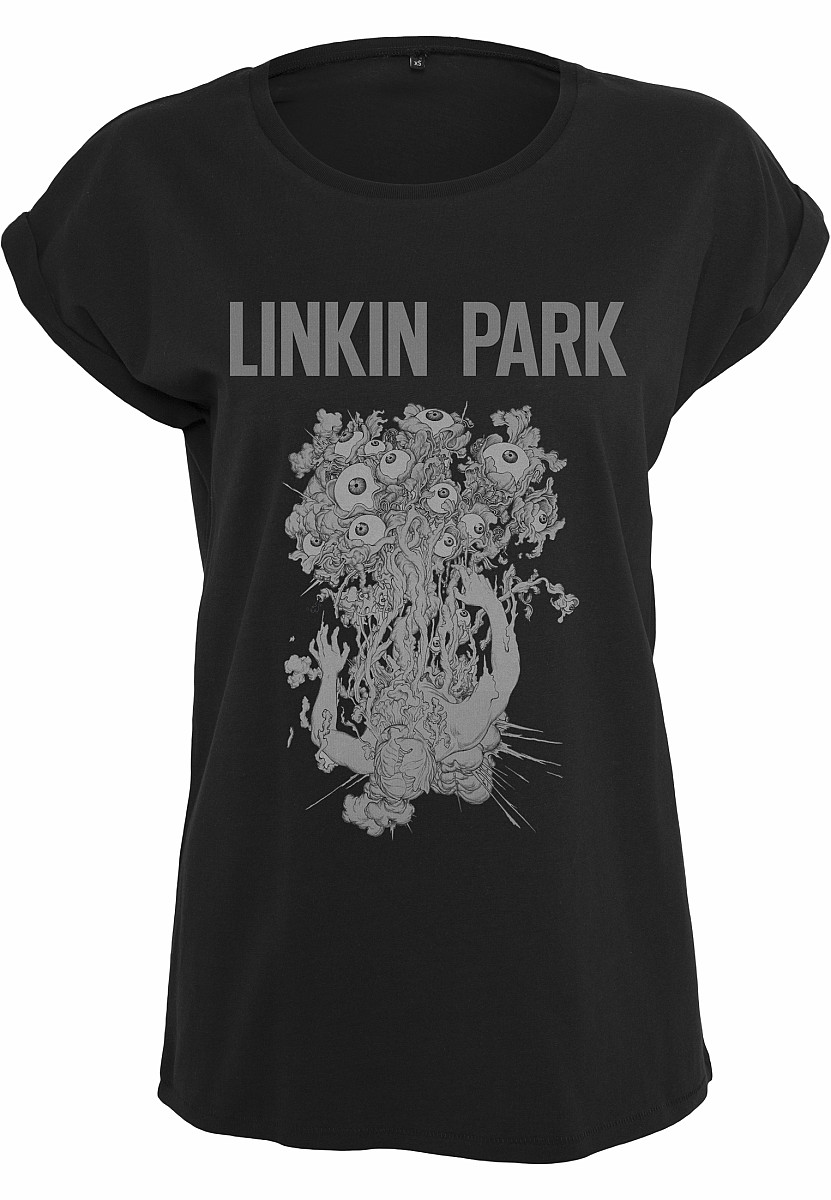 Linkin Park tričko, Park Eye Guts Girly Black, dámské, velikost M