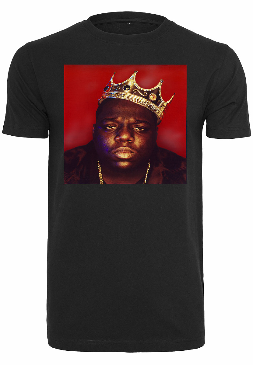 Notorious B.I.G. tričko, Crown Black, pánské, velikost M