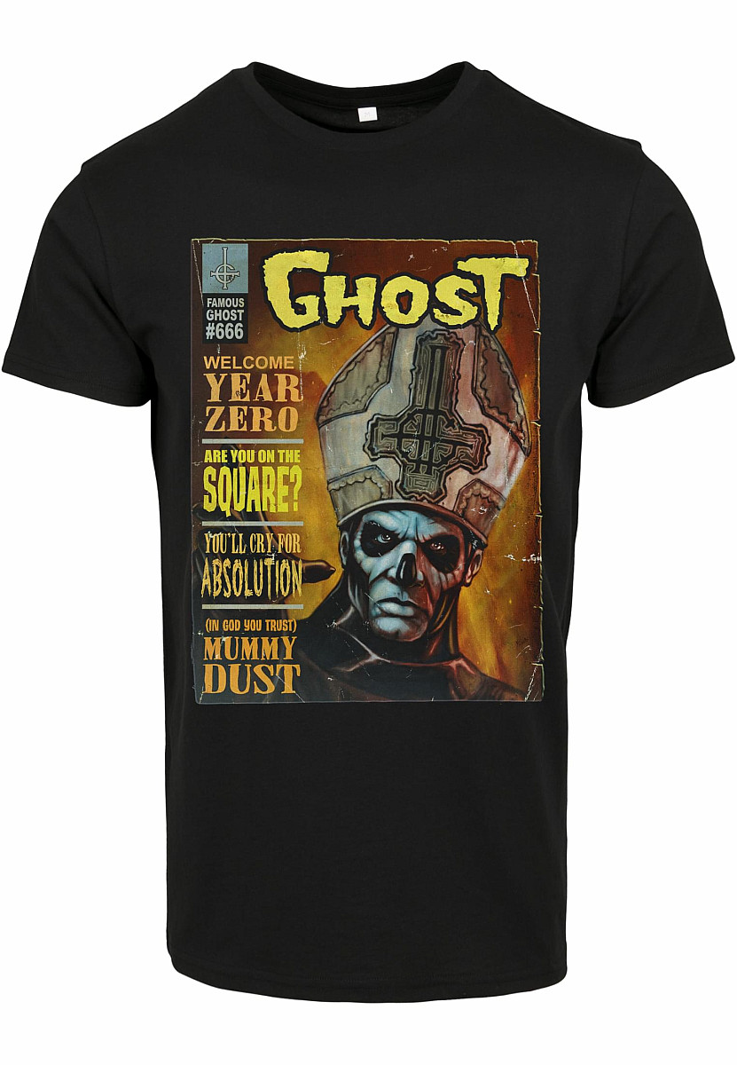 Ghost tričko, Ghost Mag Black, pánské, velikost XL