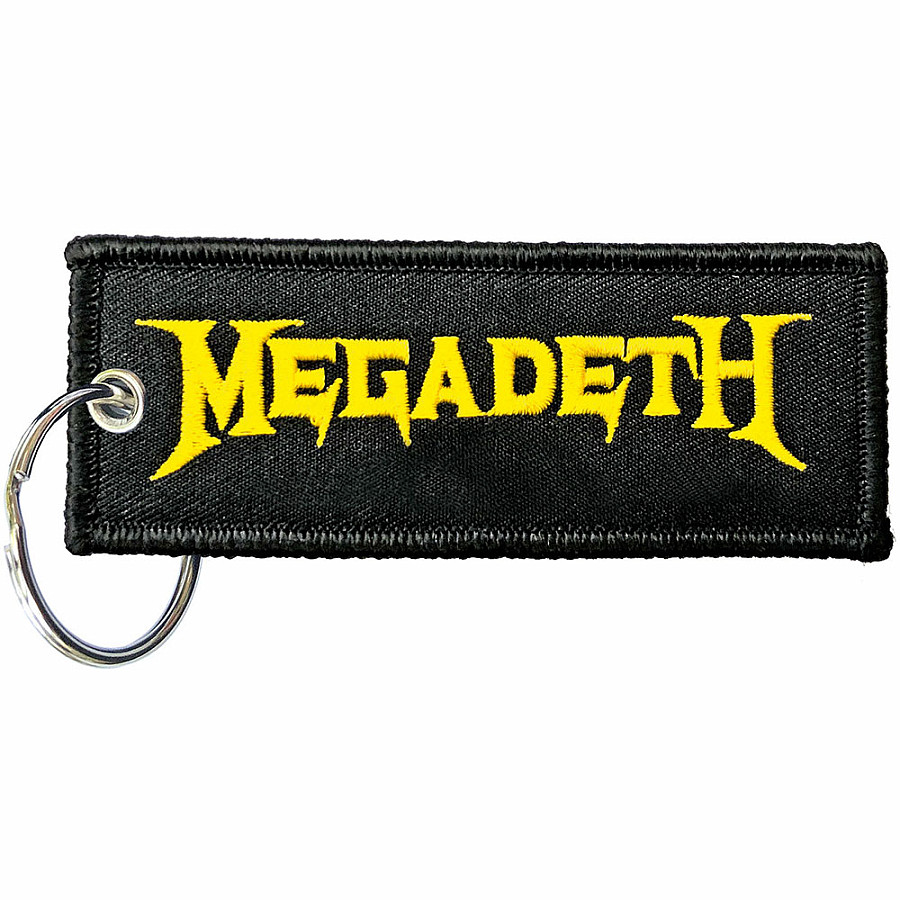 Megadeth klíčenka, Double Sided Patch Logo