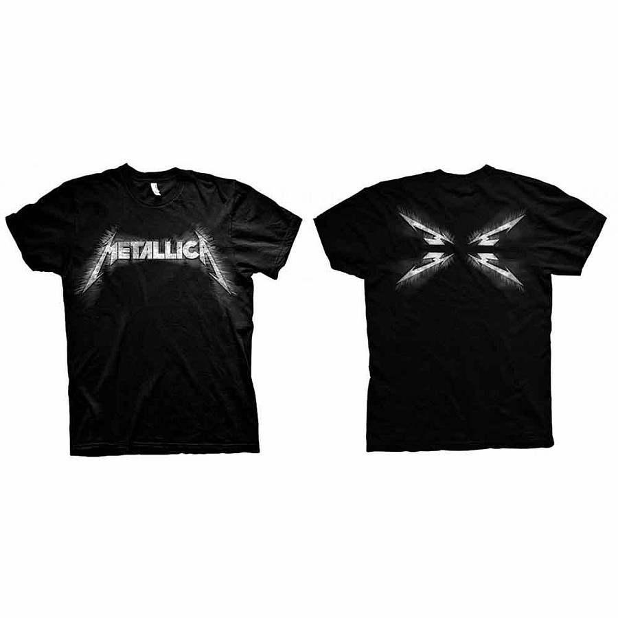 Metallica tričko, Spiked BP Black, pánské, velikost XL