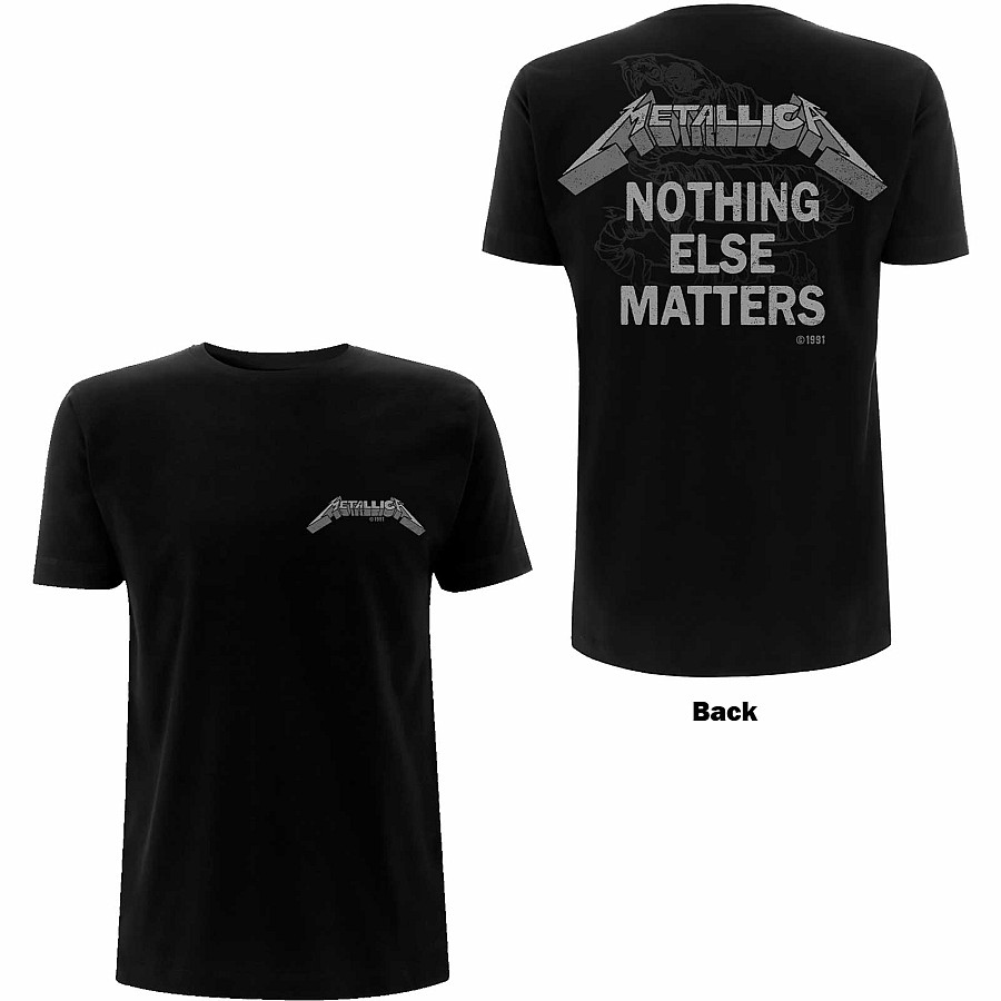 Metallica tričko, Nothing Else Matters BP Black, pánské, velikost XXL