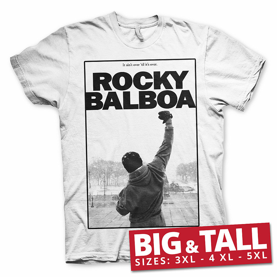 Rocky tričko, It Ain&#039;t Over, pánské, velikost XXXL