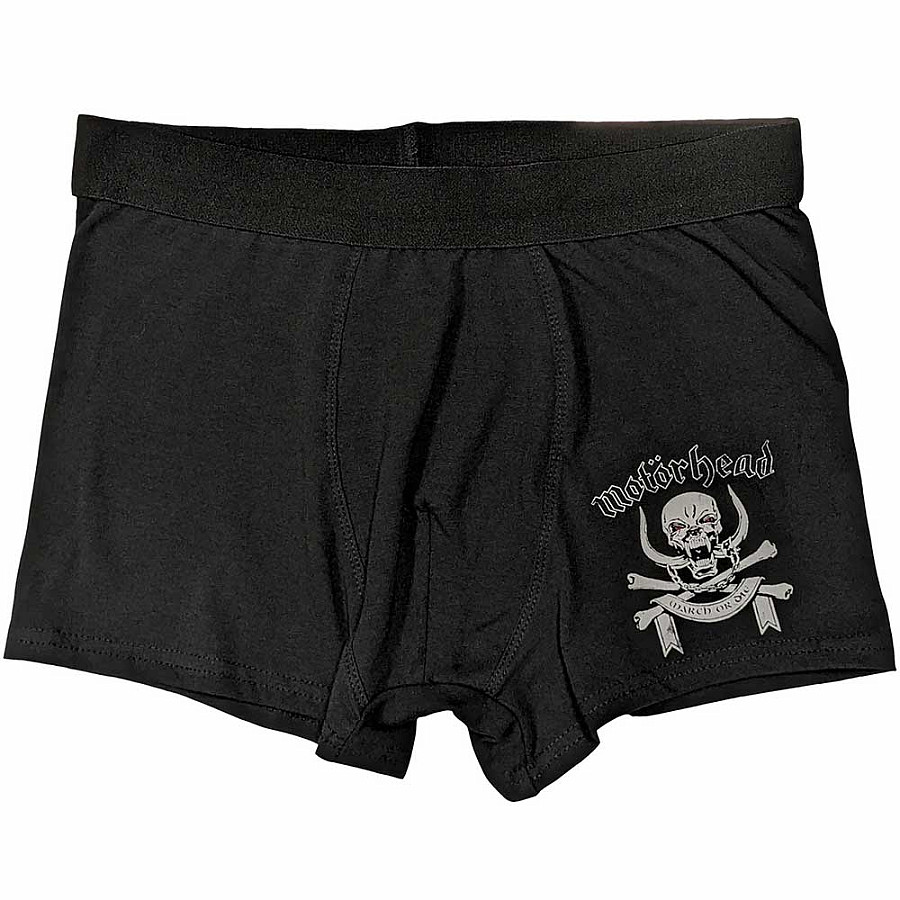 Motorhead boxerky CO+EA, March or Die Black, pánské, velikost L