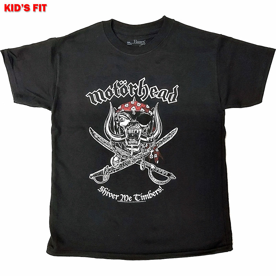 Motorhead tričko, Shiver Me Timbers Black, dětské, velikost XXL velikost XXL věk (12 - 13 let)