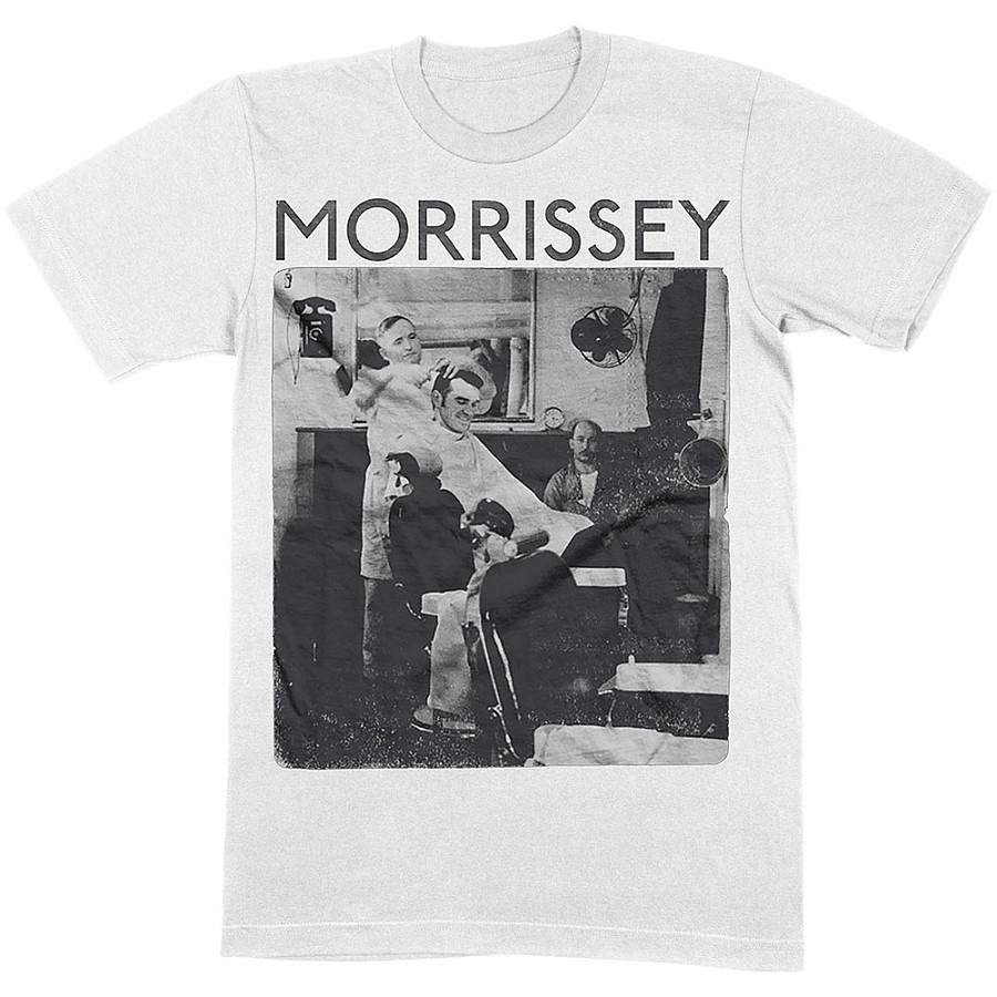 Morrissey tričko, Barber Shop White, pánské, velikost XXL