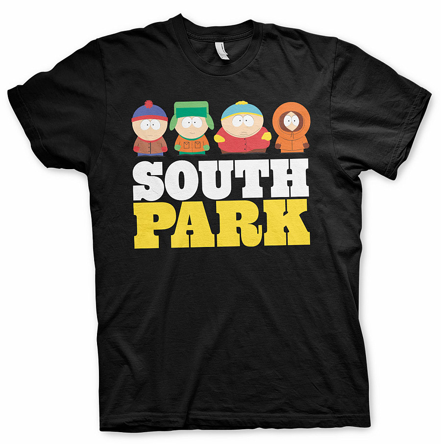 South Park tričko, South Park Black, pánské, velikost S