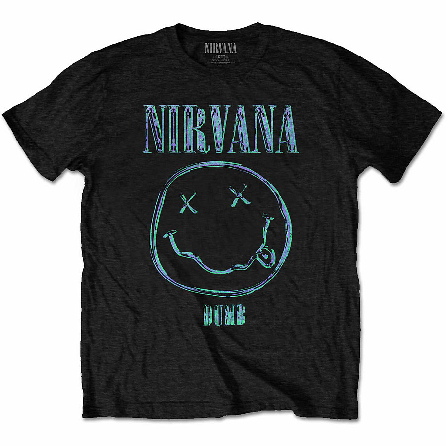 Nirvana tričko, Dumb Black, pánské, velikost S