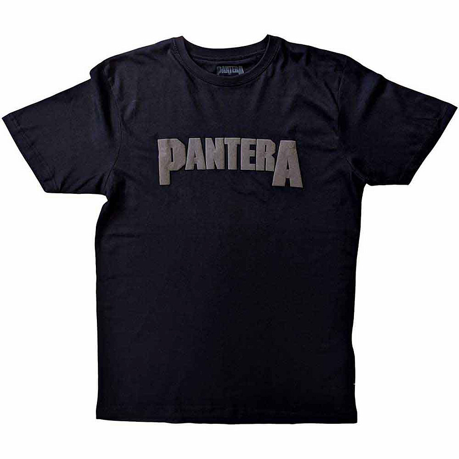 Pantera tričko, Serpent Leaf Skull Hi-Build Black, pánské, velikost S