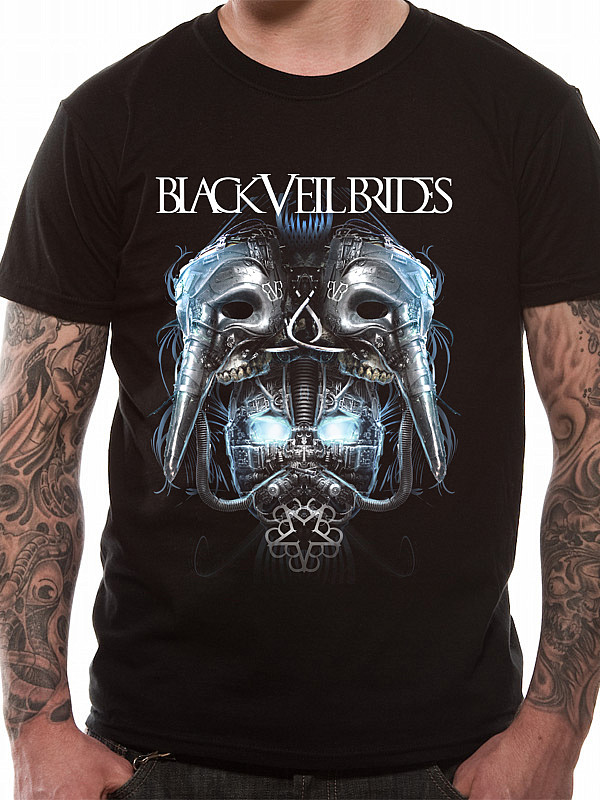 Black Veil Brides tričko, Metal Mask, pánské, velikost XL