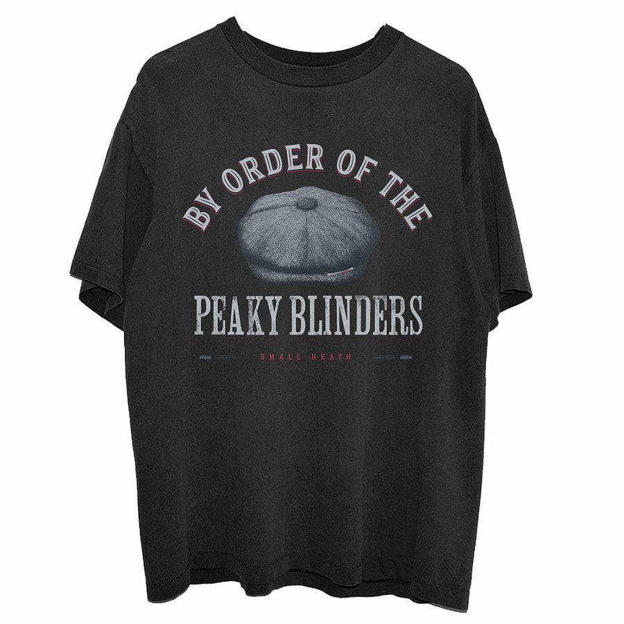 Peaky Blinders tričko, Flat Cap Black, pánské, velikost S