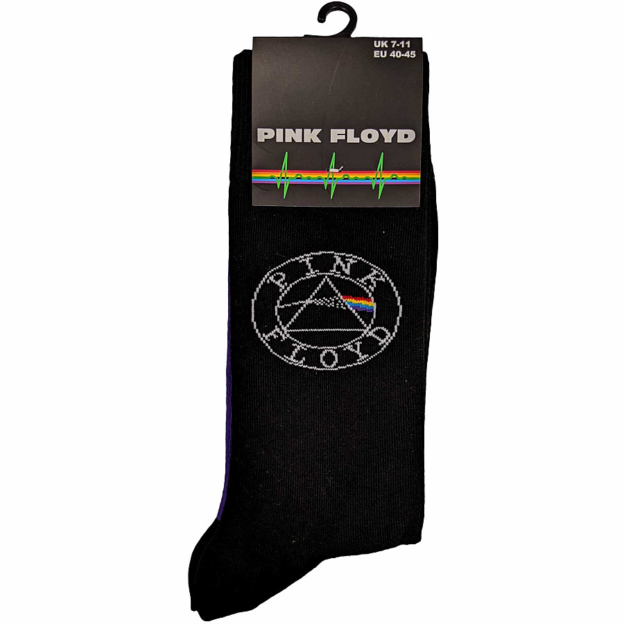 Pink Floyd ponožky, Spectrum Sole, unisex - velikost 7 až 11 (41 až 45)