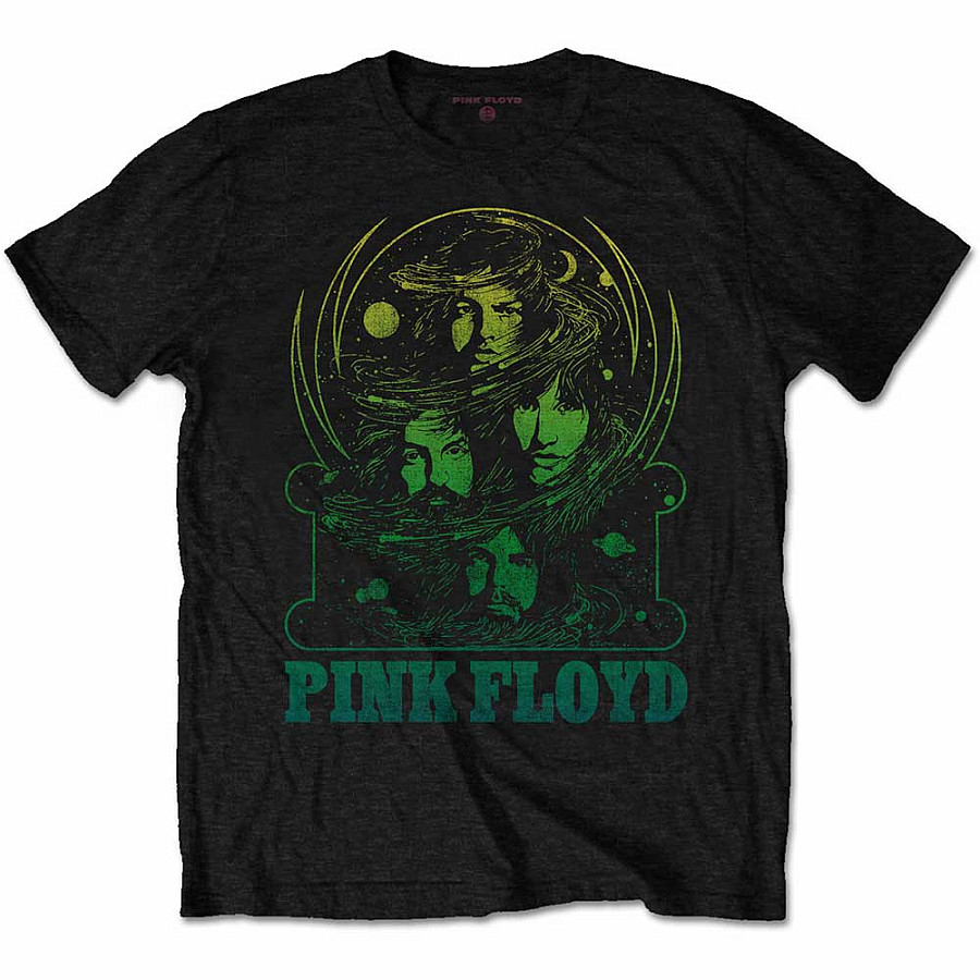 Pink Floyd tričko, Green Swirl, pánské, velikost S