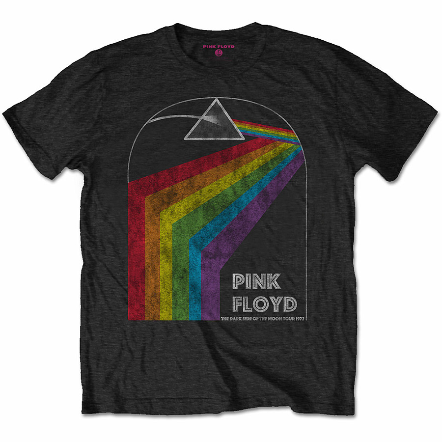 Pink Floyd tričko, Dark Side of the Moon 1972 Tour, pánské, velikost XL