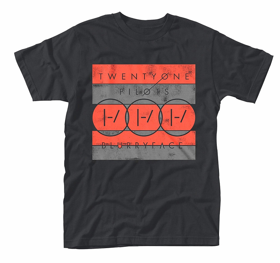Twenty One Pilots tričko, In Blocks, pánské, velikost XXL