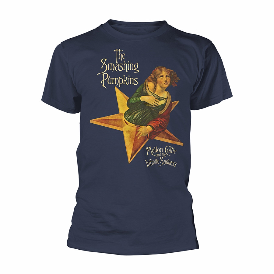 Smashing Pumpkins tričko, Mellon Collie Navy, pánské, velikost XXL