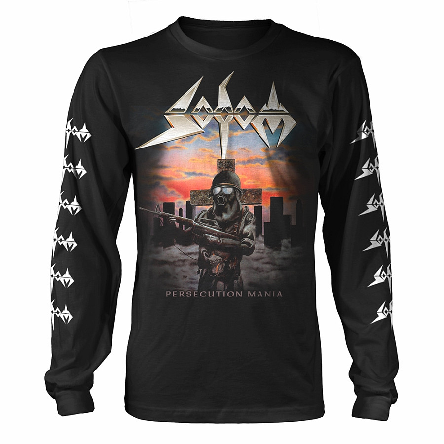 Sodom tričko dlouhý rukáv, Persecution Mania, pánské, velikost XXL