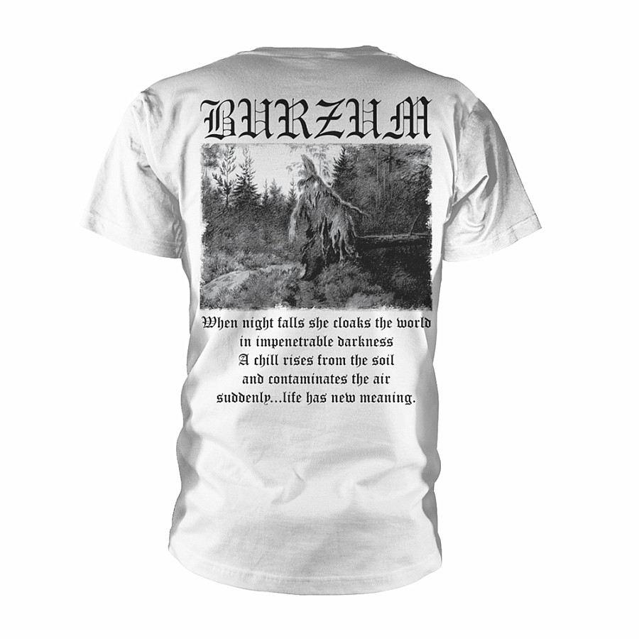 Burzum tričko, Filosofem 2018 BP White, pánské, velikost XL