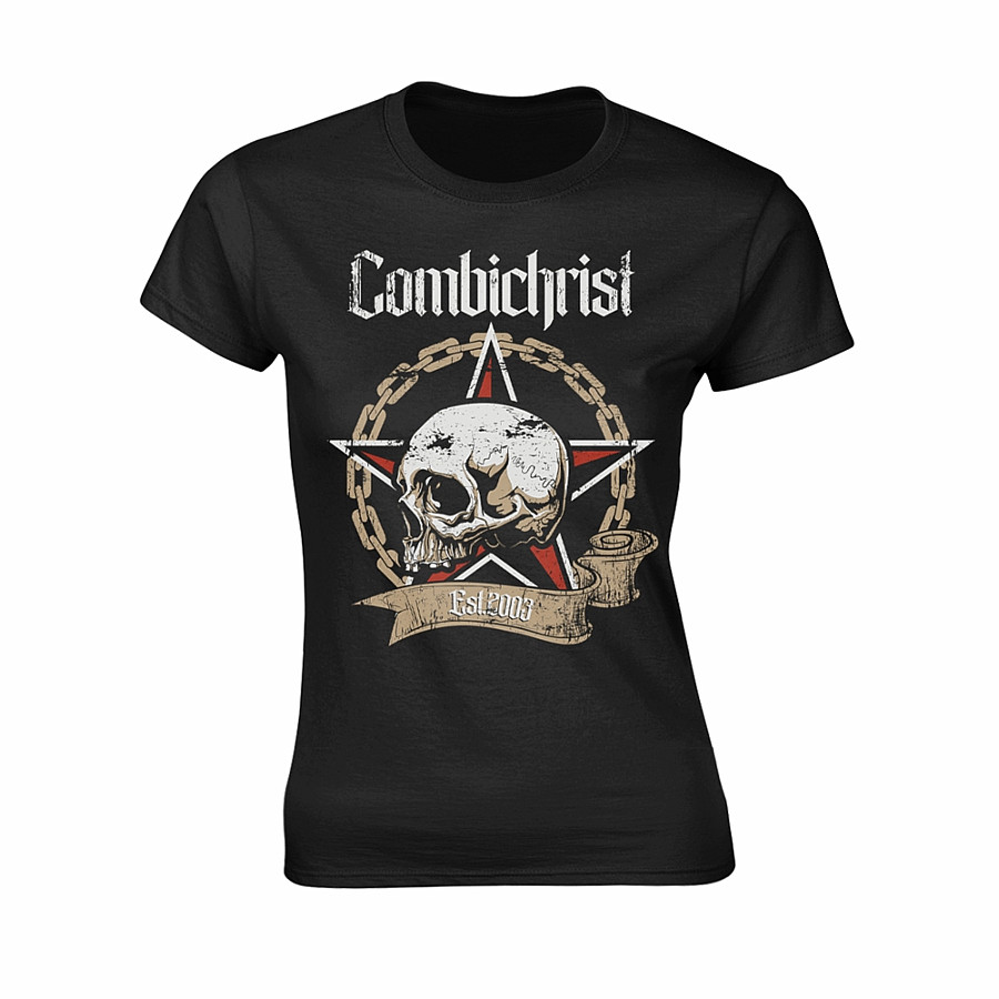 Combichrist tričko, Skull Girly, dámské, velikost XL