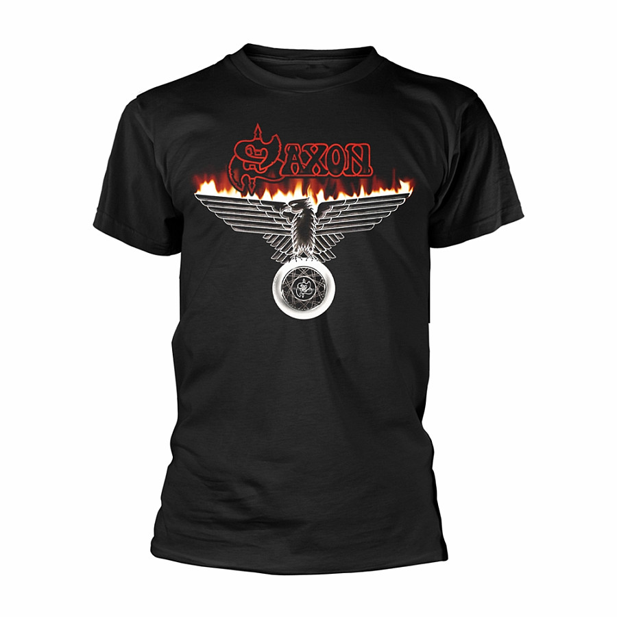 Saxon tričko, Wheels Of Steel Black, pánské, velikost S