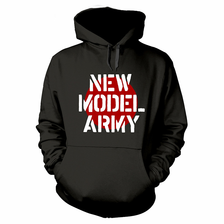 New Model Army mikina, Logo Black, pánská, velikost S