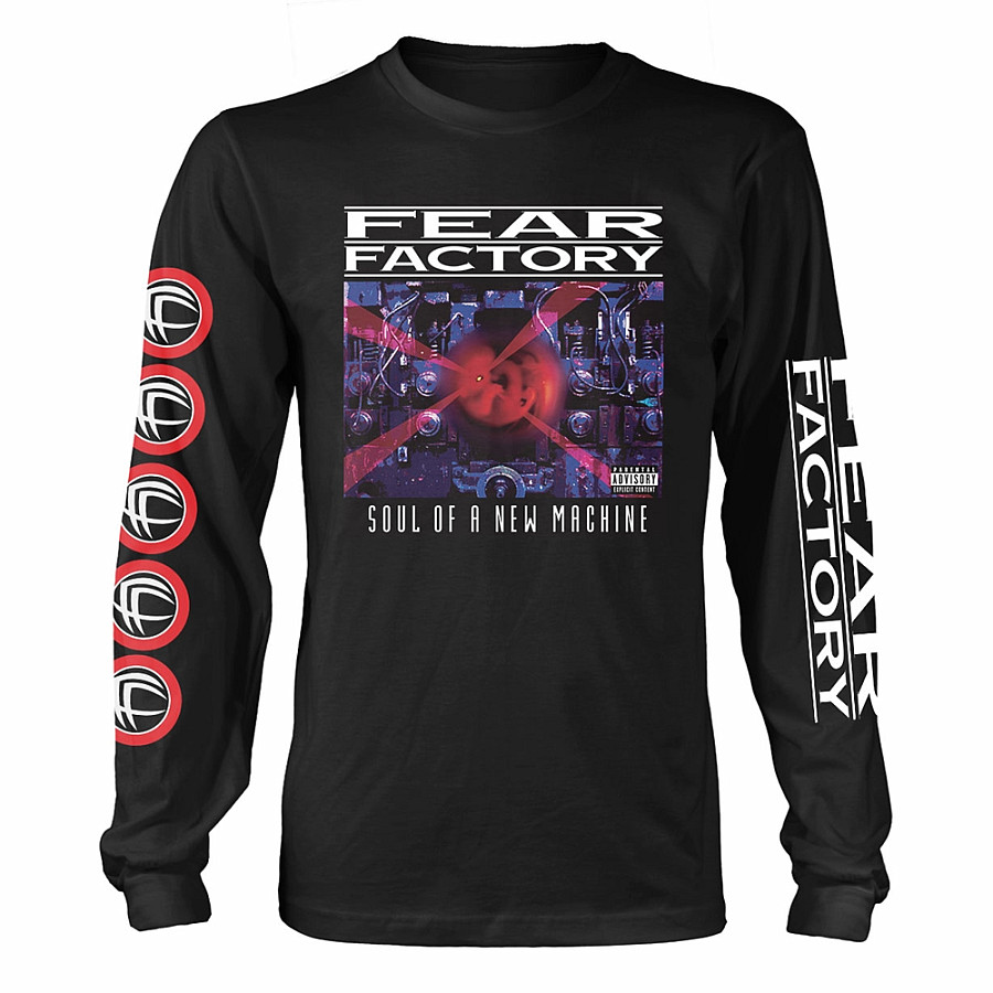 Fear Factory tričko dlouhý rukáv, Soul Of A New Machine, pánské, velikost M