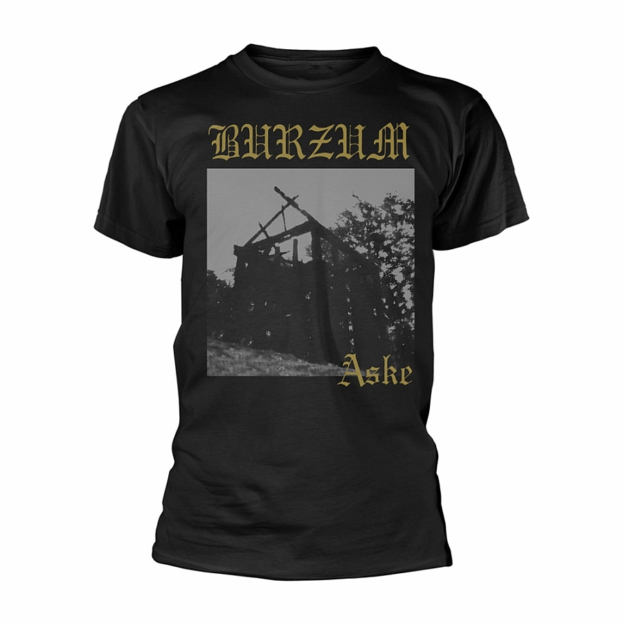 Burzum tričko, Aske - Gold BP Black, pánské, velikost XL