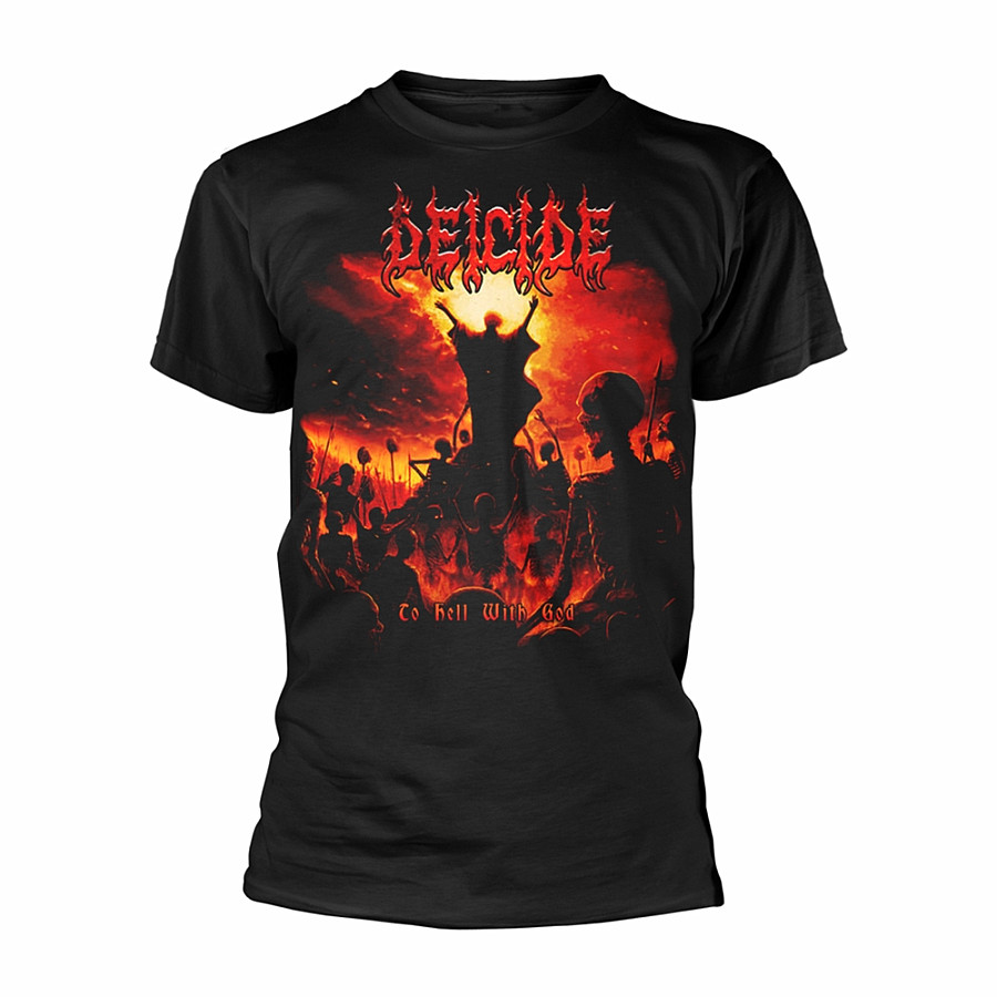 Deicide tričko, To Hell With God Black, pánské, velikost S