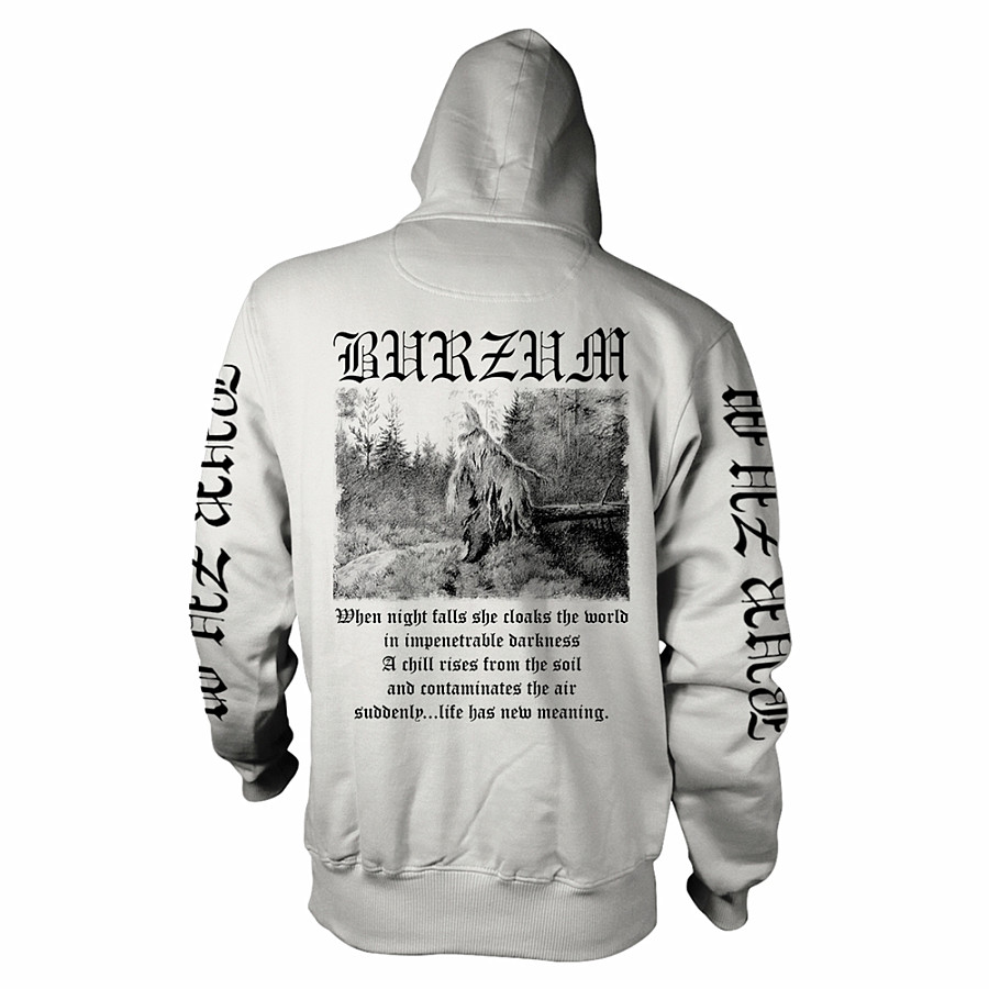 Burzum mikina, Filosofem 3 2018 BP White, pánská, velikost XL