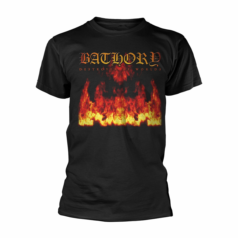 Bathory tričko, Destroyer Of Worlds Black, pánské, velikost XL