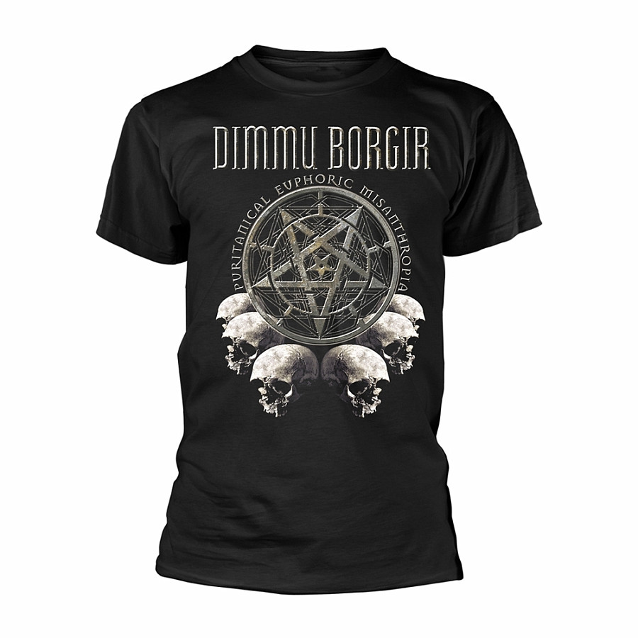 Dimmu Borgir tričko, Puritanical Euphoric Misanthropia BP Black, pánské, velikost XXL