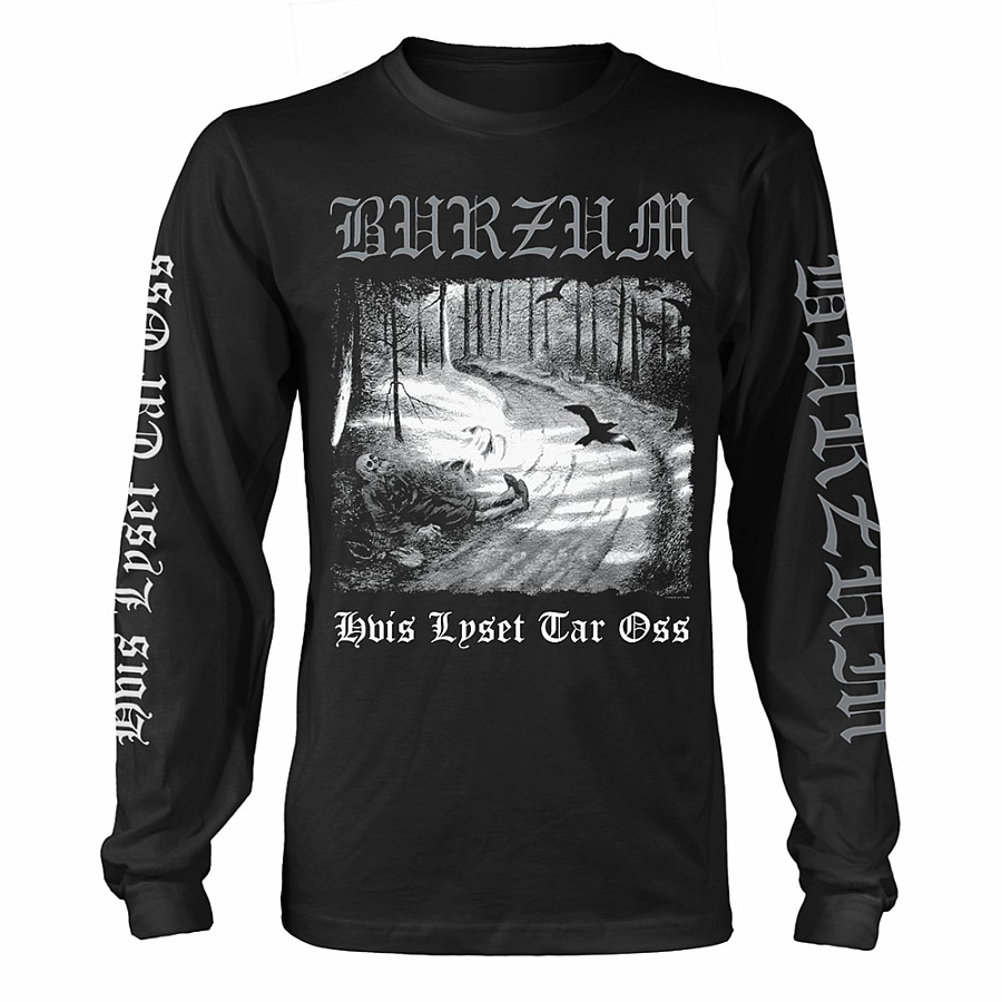 Burzum tričko dlouhý rukáv, Hvis Lyset Tar Oss Black, pánské, velikost XL