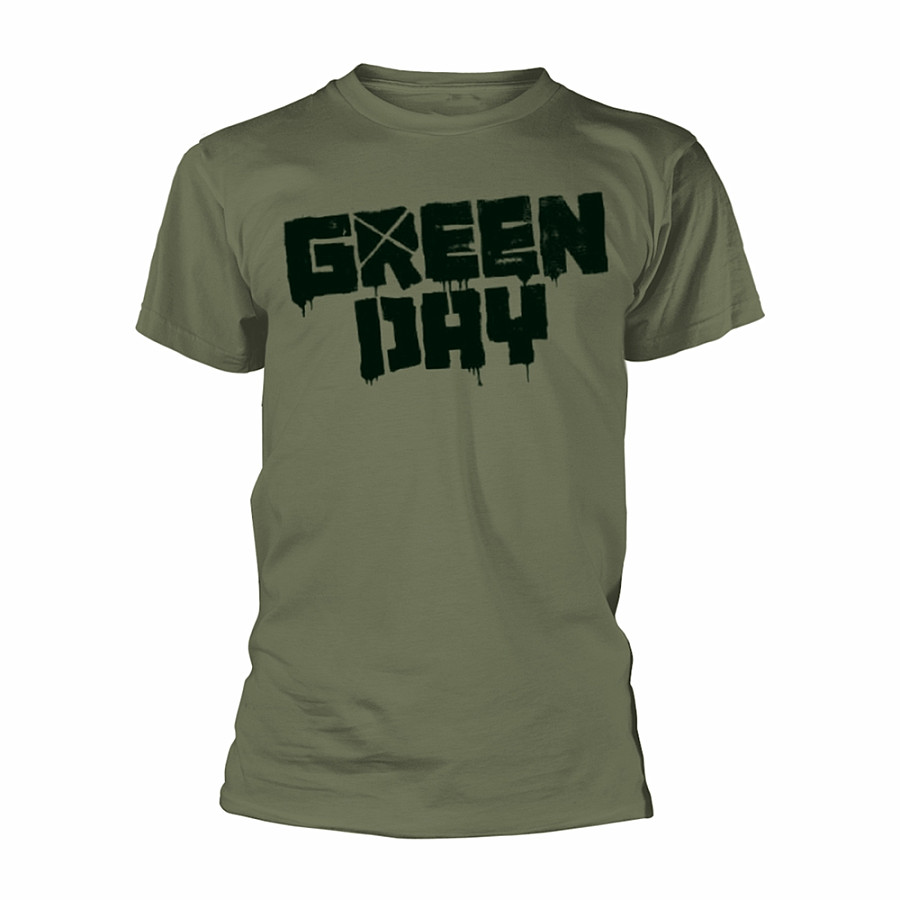 Green Day tričko, Logo - 21st Century Breakdown Green, pánské, velikost XXL